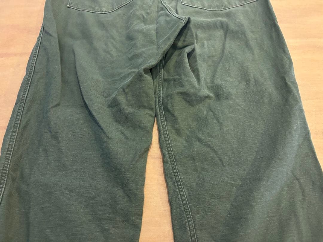 70s ベイカーパンツ ユーティリティパンツ OG-107 W36 L33