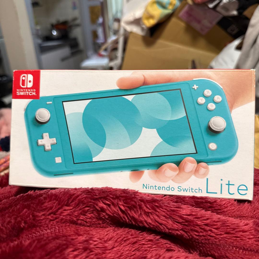 【美品】Nintendo Switch Lite ターコイズ 本体 箱・充電器