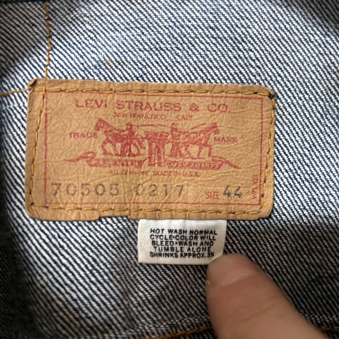 Levi's 70505デニムジャケット サイズ44