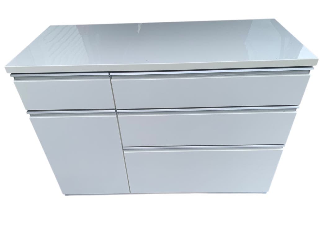 ニトリ キッチンカウンター（キュリー2 120CT WH） 大阪限定 美品