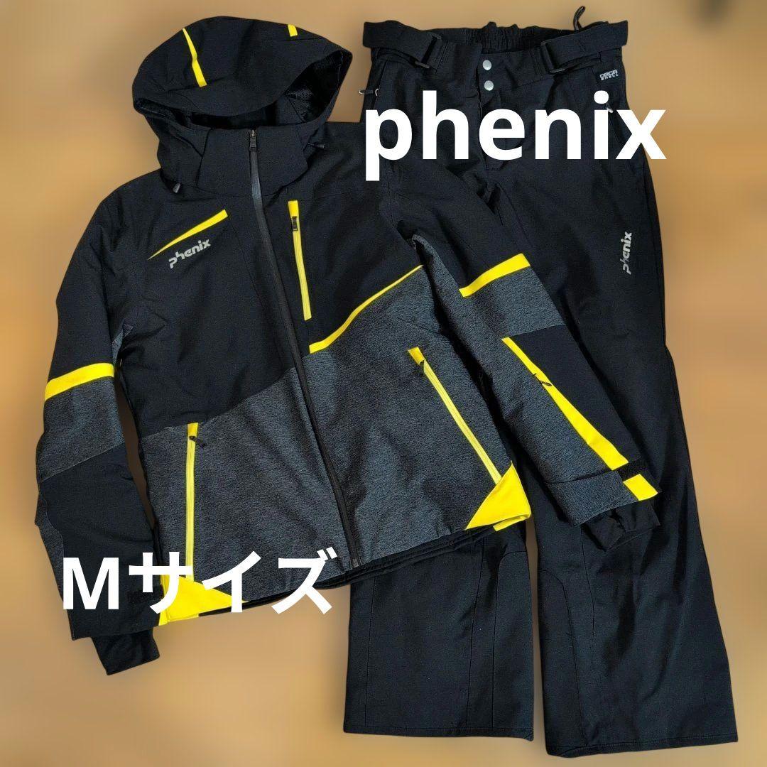 phenix 上下スキーウェア ブラック/イエロー