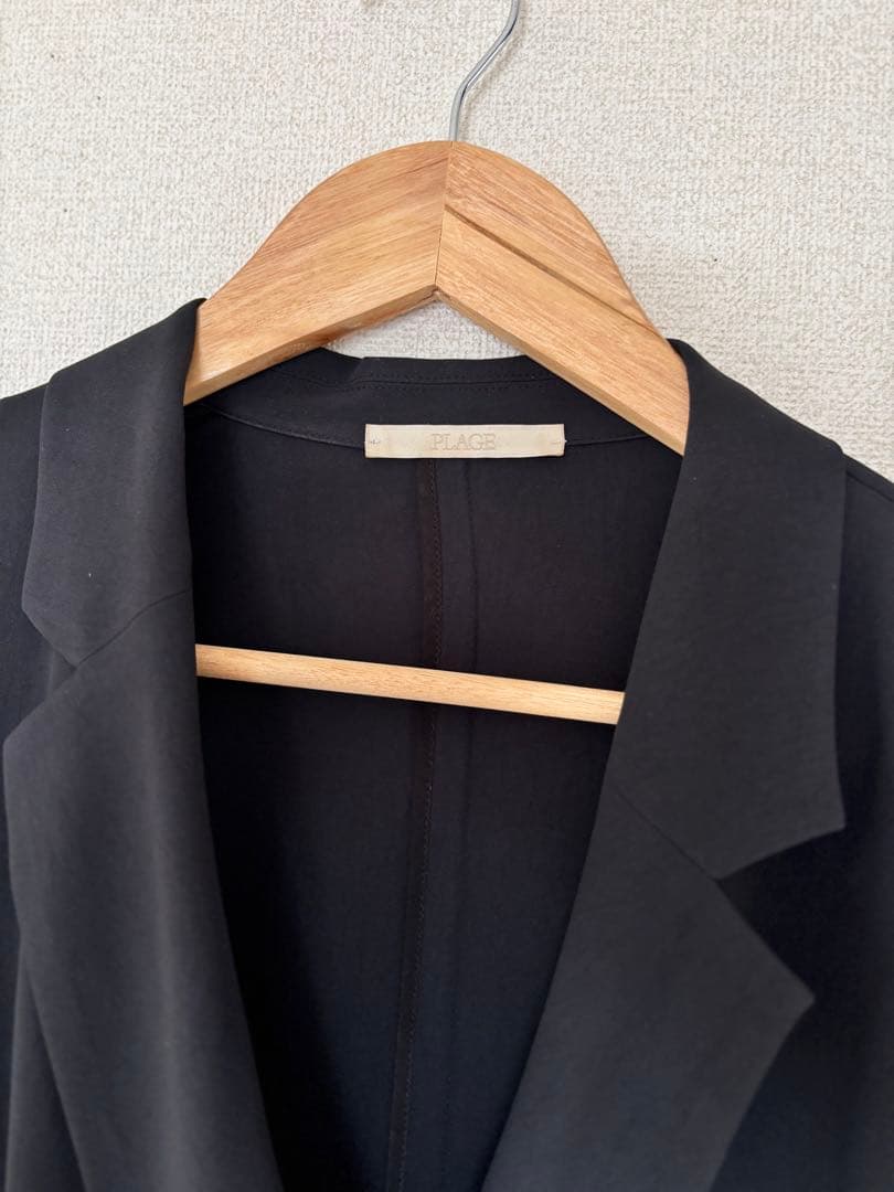 Plage カシュクールジャケット　38サイズ　クロ