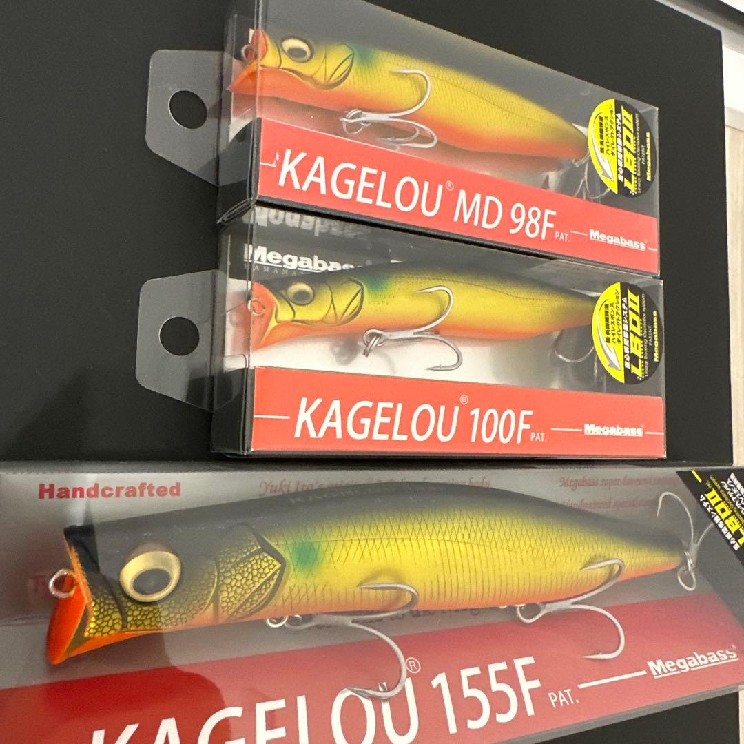 Megabass KAGELOU メガバス カゲロウ SP-C 3個セット