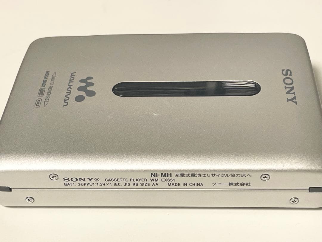 動作品 ソニー カセットウォークマン WM-EX651 SONY WALKMAN