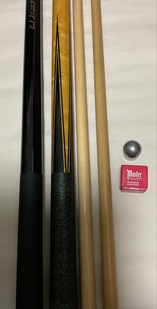 Porper ビリヤードキューケース 6本用 アダム キュー他 4本入り