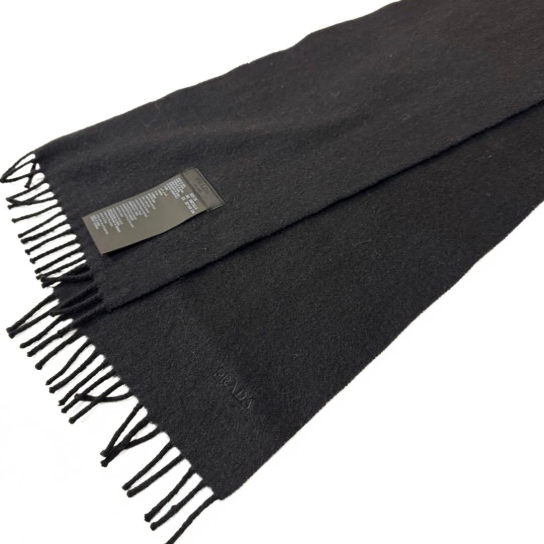 PRADA プラダ ウール カシミヤ ストール マフラー カシミア 美品 正規品