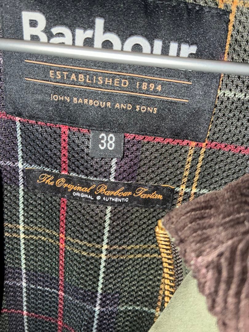 Barbour 【トランスポート】ピーチスキンノンワックスジャケットサイズ38