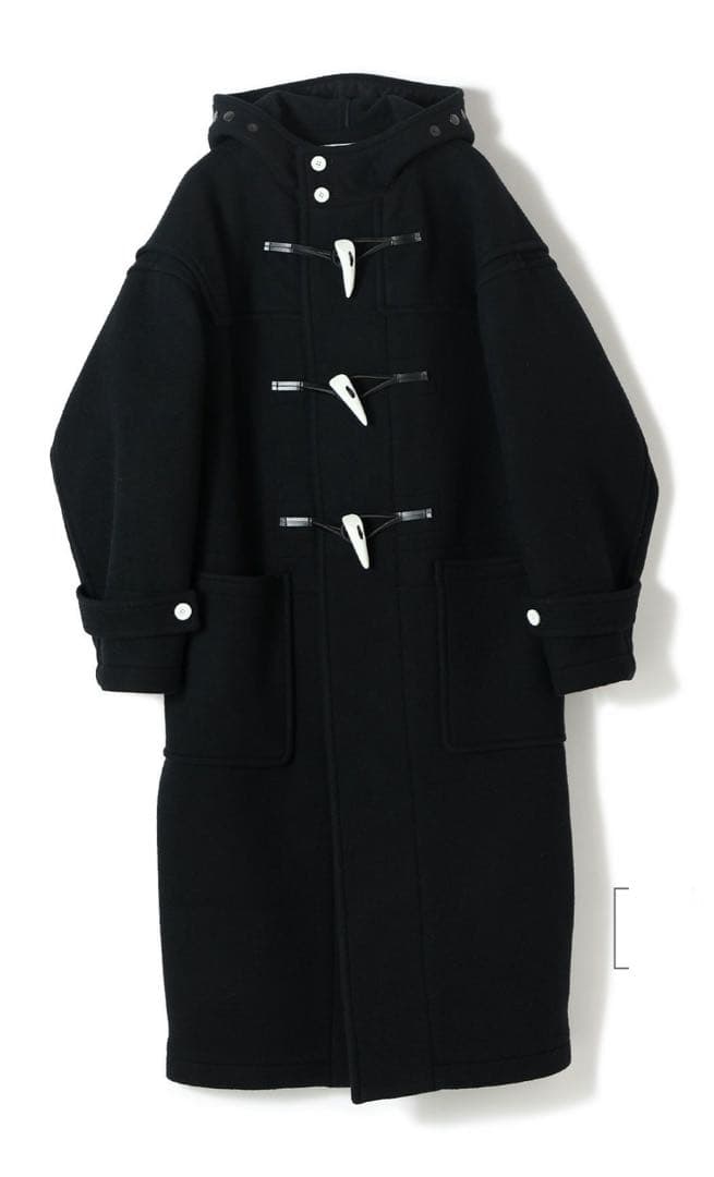 【HYKE(ハイク)】DOUBLE FACE DUFFLE COAT サイズ04