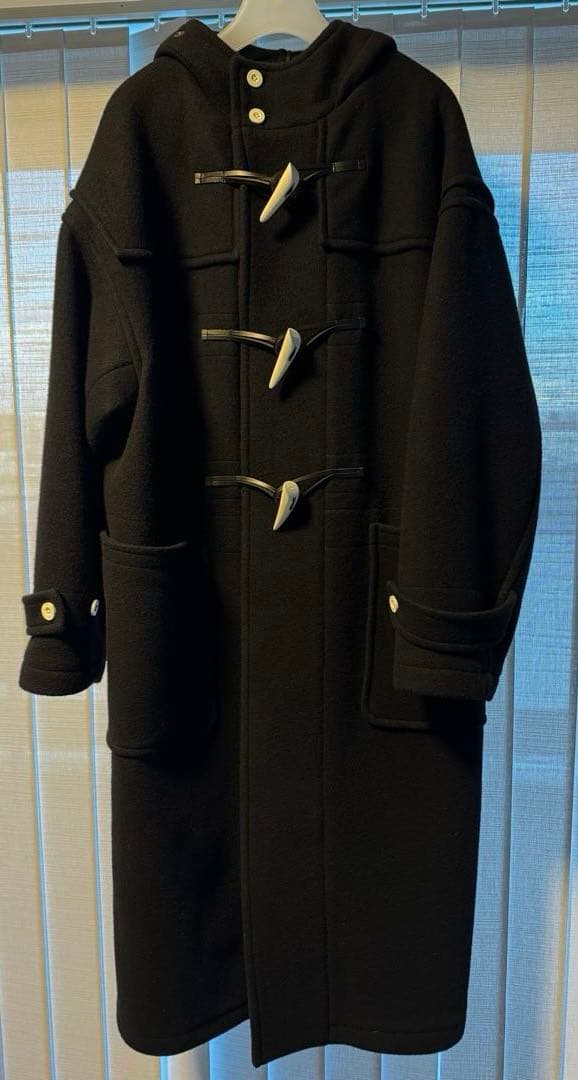 【HYKE(ハイク)】DOUBLE FACE DUFFLE COAT サイズ04