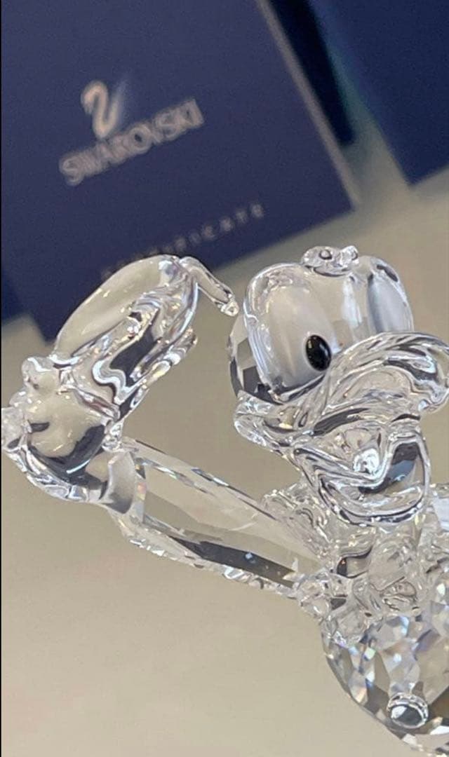 ⭐️新品同様廃盤品⭐️スワロフスキー クリスタル ディズニー 『ドナルドダック』