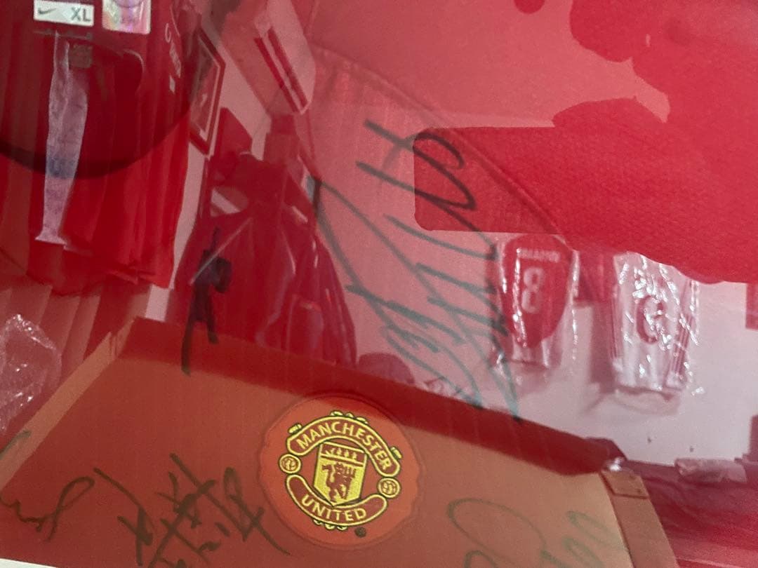 【ヤマ】マンチェスター・ユナイテッド 07/08 サイン