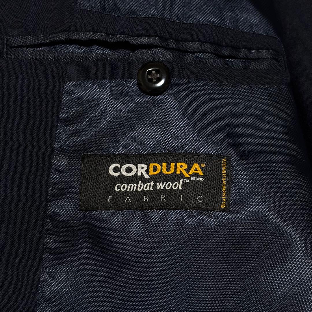 CORDURA スーツ セットアップ 上下 ネイビー BB6 ゆったり 大きい