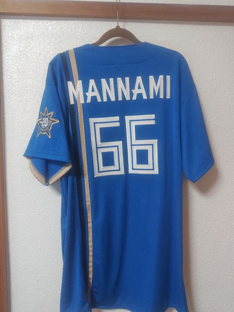 万波中正選手　北海道日本ハムファイターズ　20周年ユニフォーム　Lサイズ