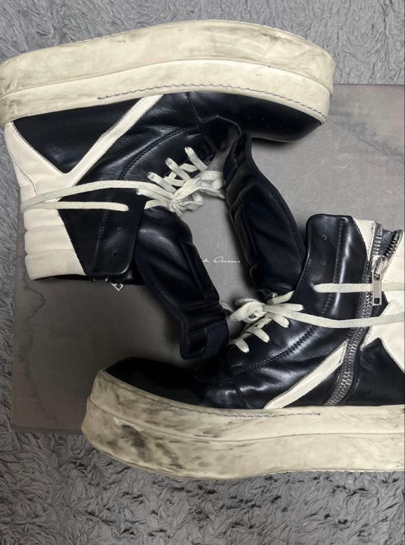 靴 RICK OWENS MEGA GEOBASKET