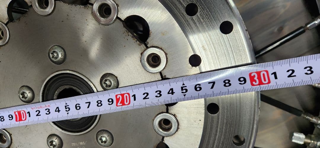 ハーレー　１９インチホイール　バリ山タイヤ付き　#無事故品