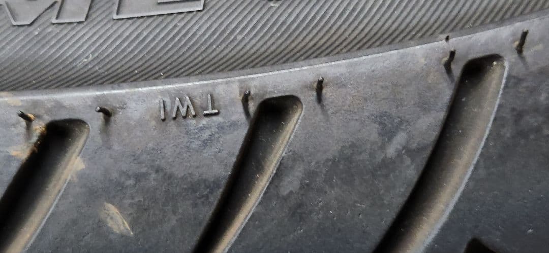 ハーレー　１９インチホイール　バリ山タイヤ付き　#無事故品