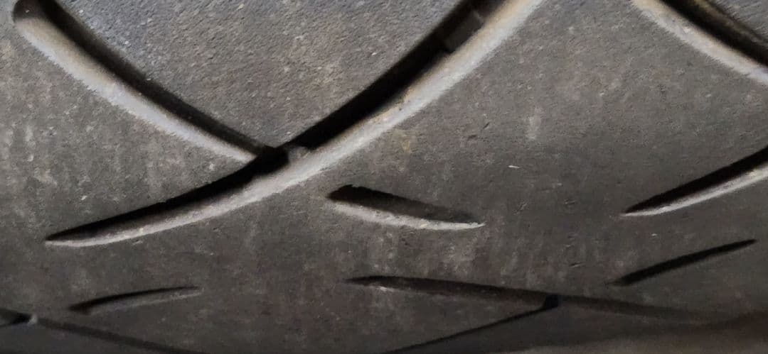 ハーレー　１９インチホイール　バリ山タイヤ付き　#無事故品