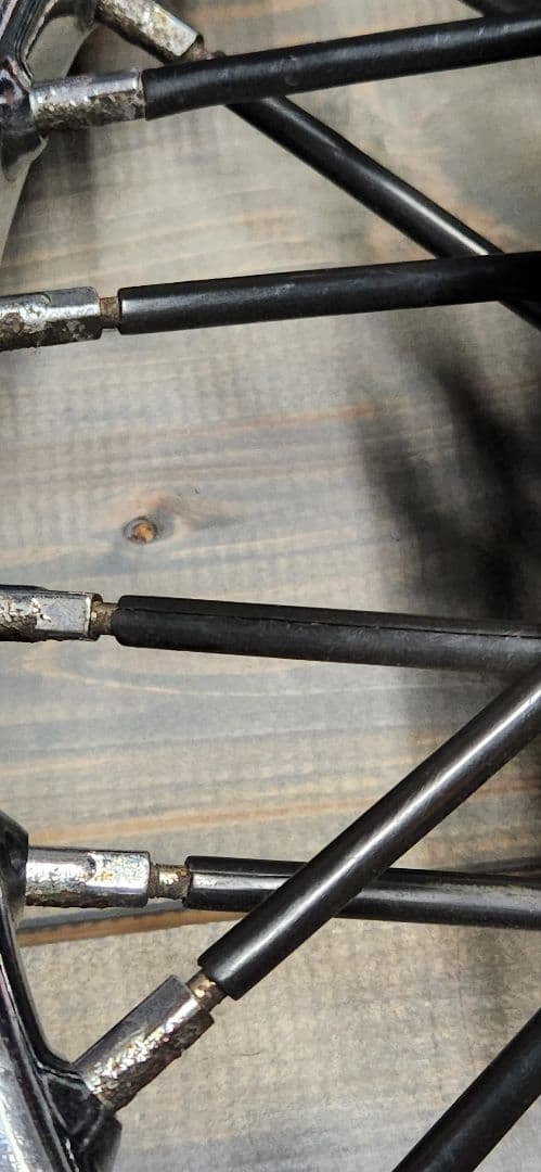 ハーレー　１９インチホイール　バリ山タイヤ付き　#無事故品