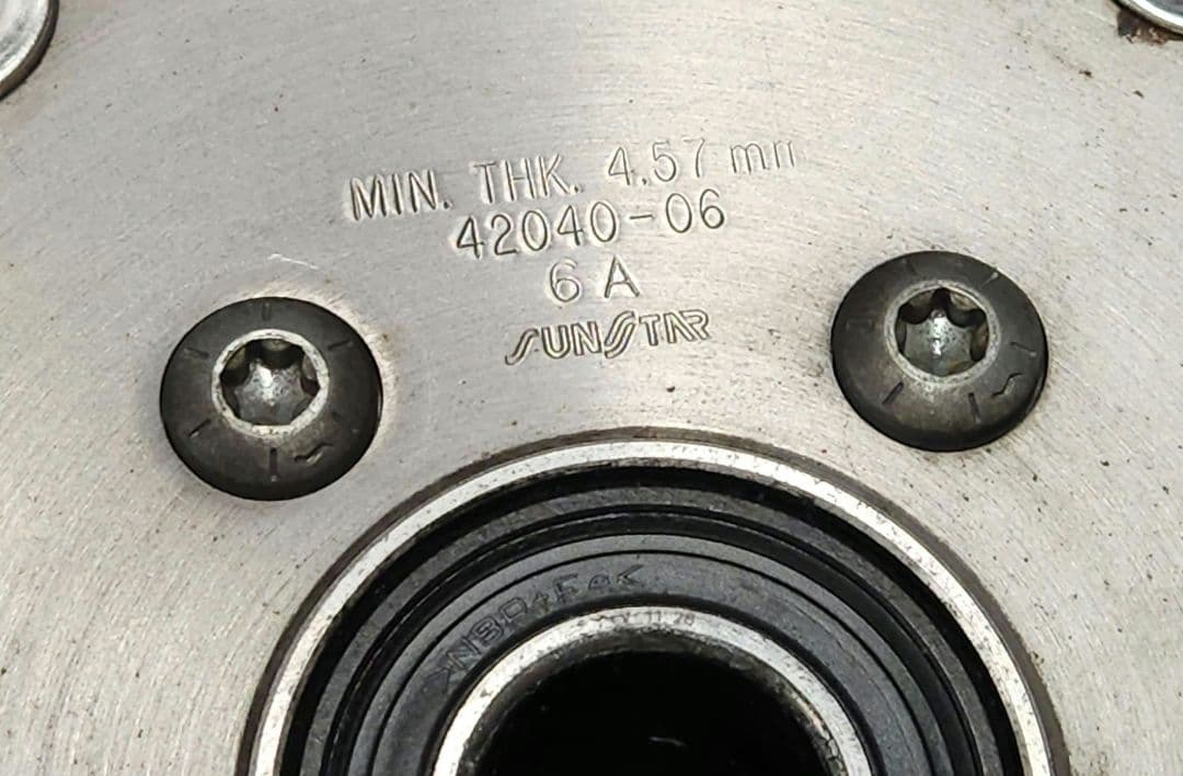 ハーレー　１９インチホイール　バリ山タイヤ付き　#無事故品