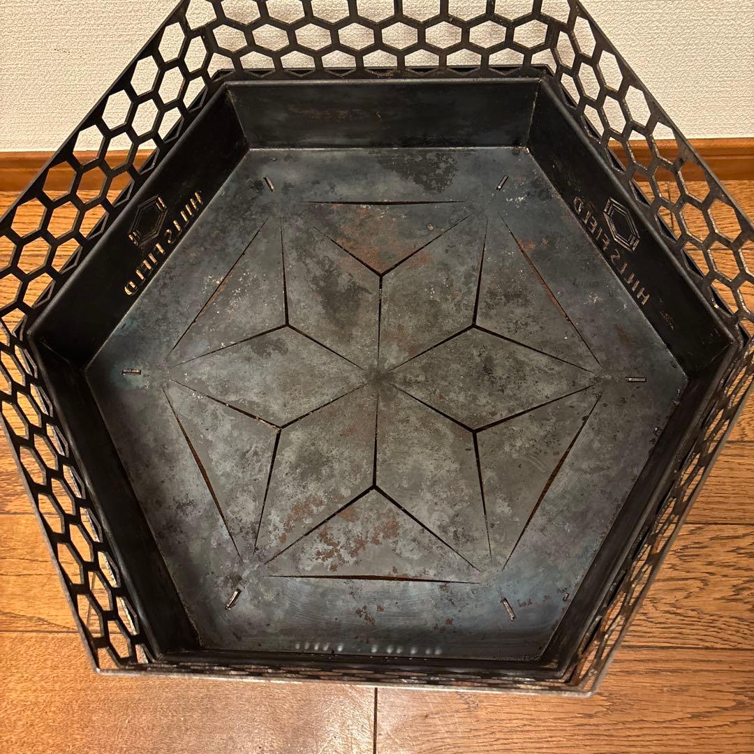 HILLS FIELD フリーザ 焚き火台 ✨ヒルズフィールド 五徳 収納袋 付