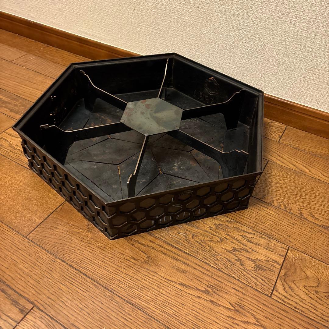 HILLS FIELD フリーザ 焚き火台 ✨ヒルズフィールド 五徳 収納袋 付