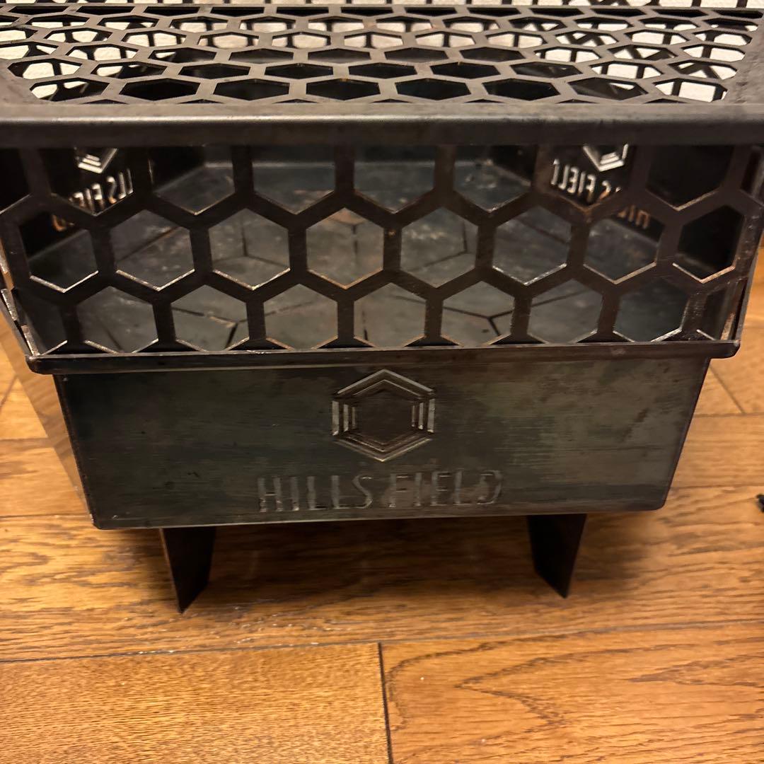 HILLS FIELD フリーザ 焚き火台 ✨ヒルズフィールド 五徳 収納袋 付