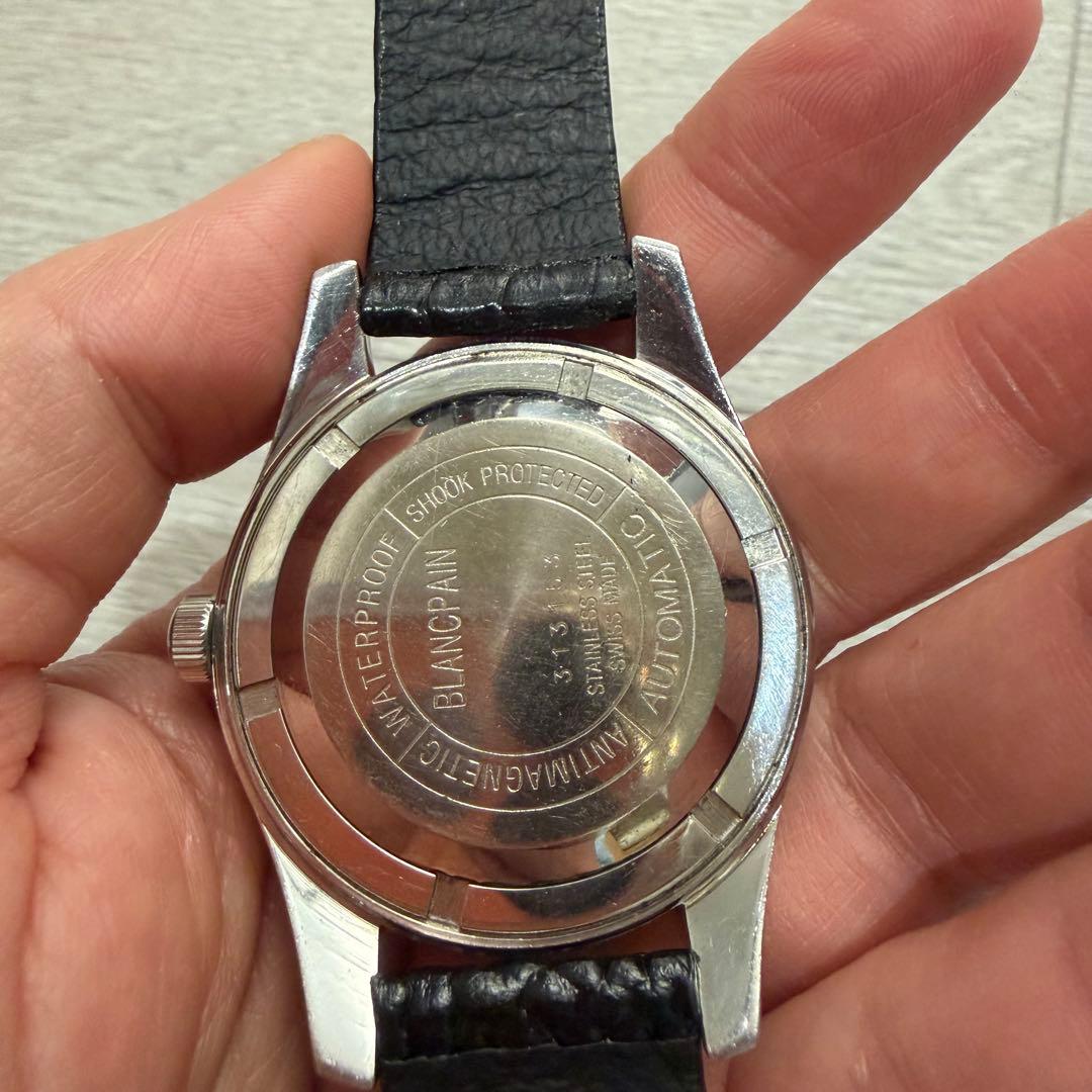 ブランパン ジャイアントリング 自動巻き腕時計　動作未確認