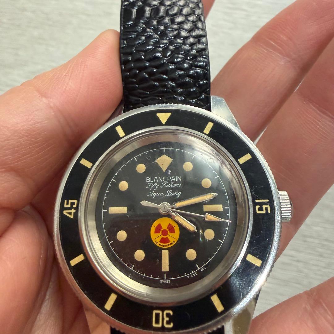 ブランパン ジャイアントリング 自動巻き腕時計　動作未確認