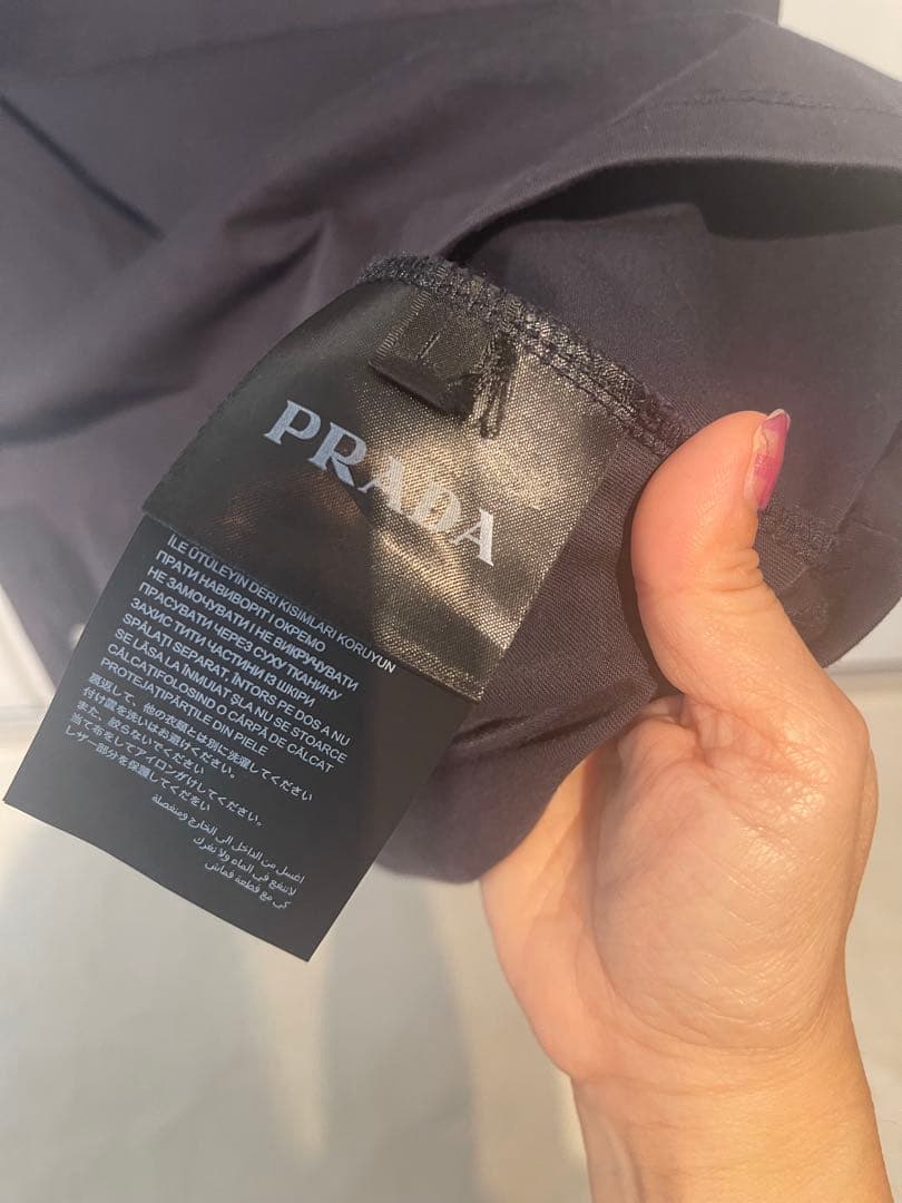 トップス PRADA black shirt size S-M for Men