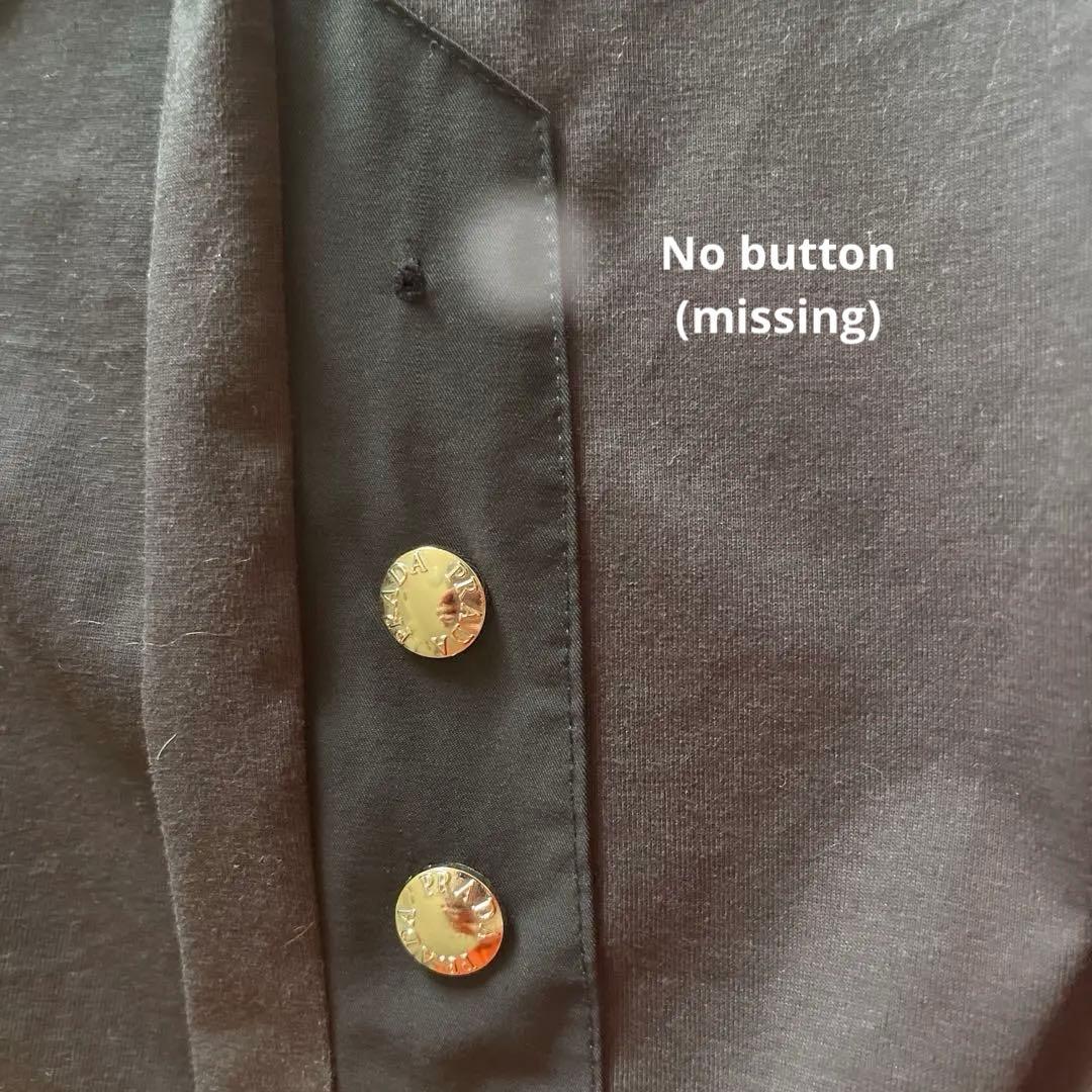 トップス PRADA black shirt size S-M for Men