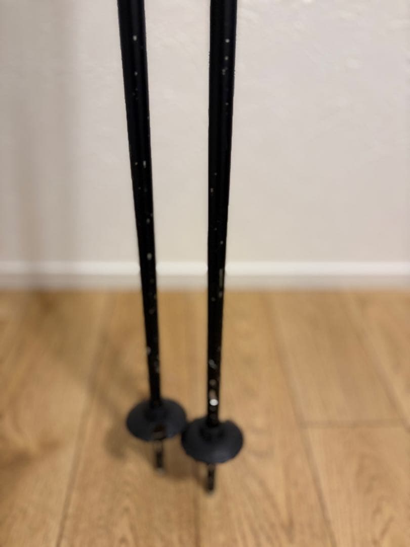 HART QUEST スキー 板 黒/黄色 ポールセット