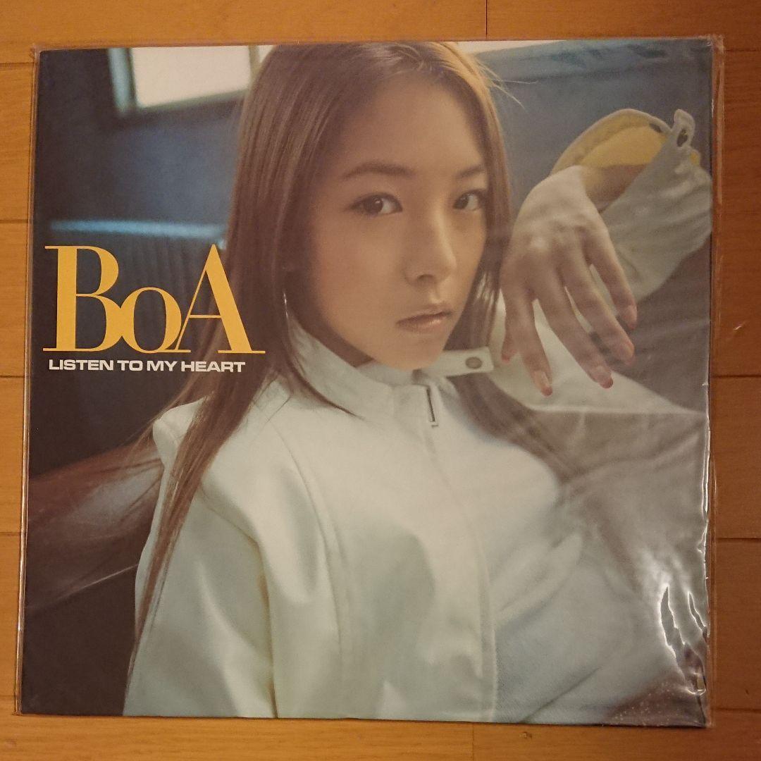 新品未開封‼️美品‼️BOAのレコード【LISTEN TO MY HEART】