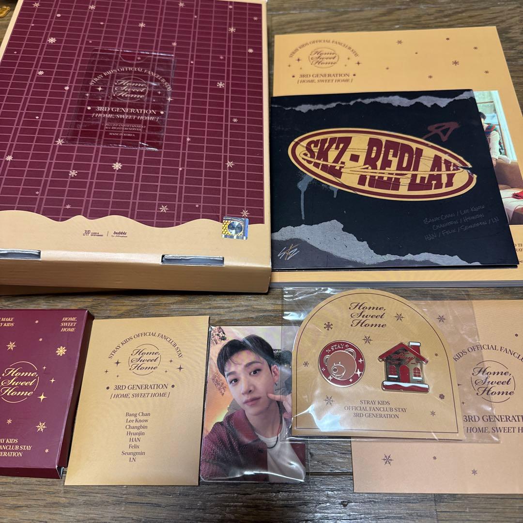 Stray Kids ３期 SKZ REPLAY キット kit 本国FC cd
