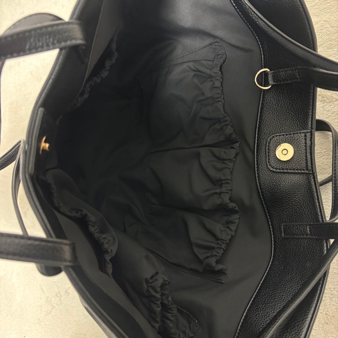 EVOL×MARQUE ショルダーバッグ　ブラックポーチ付　仲村美香