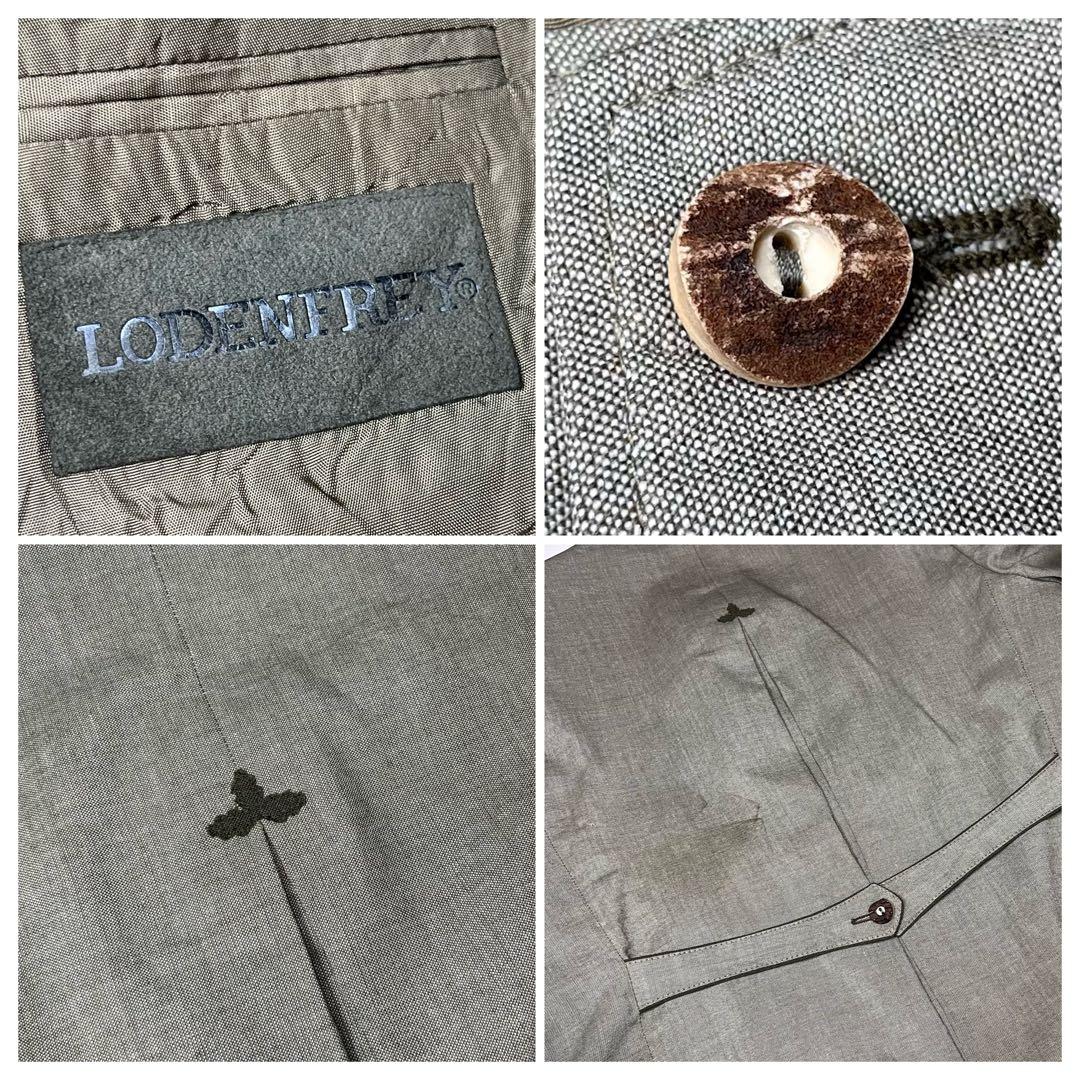 LODEN FREYグレーチロリアンスタンドカラージャケット サイズ28