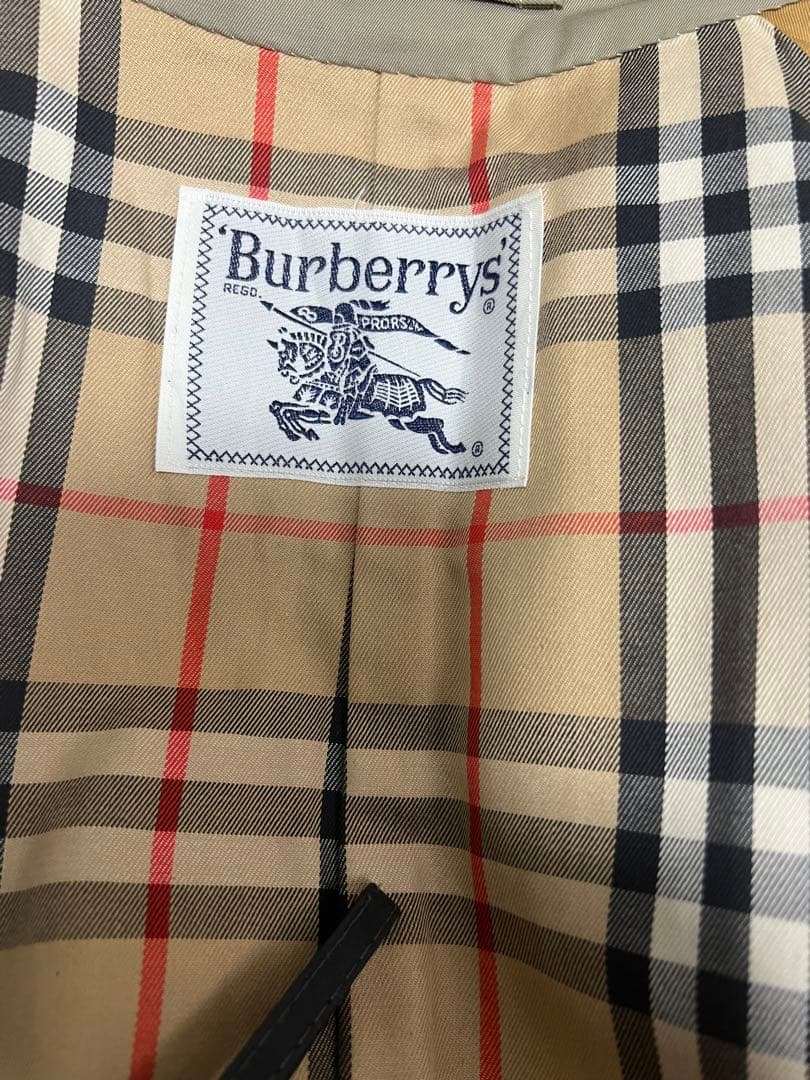 美品　バーバリー　大きいサイズ　トレンチコート