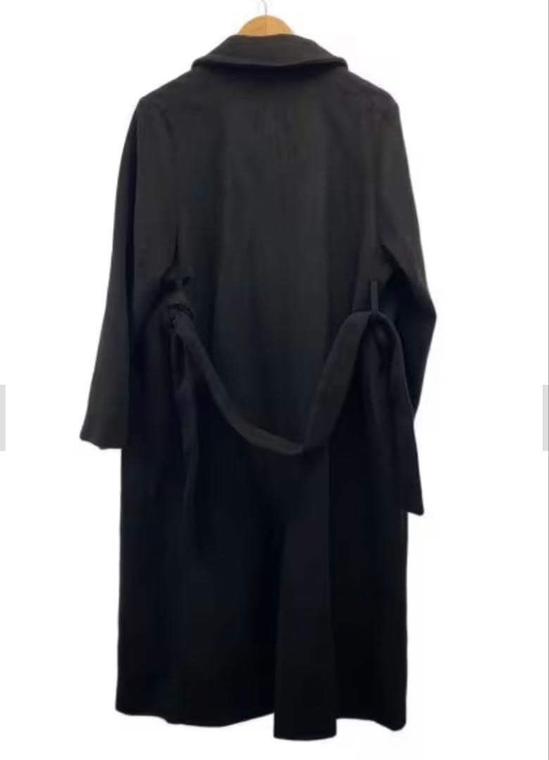 【未使用品】crewre ウールロングコート　size3 ブラック