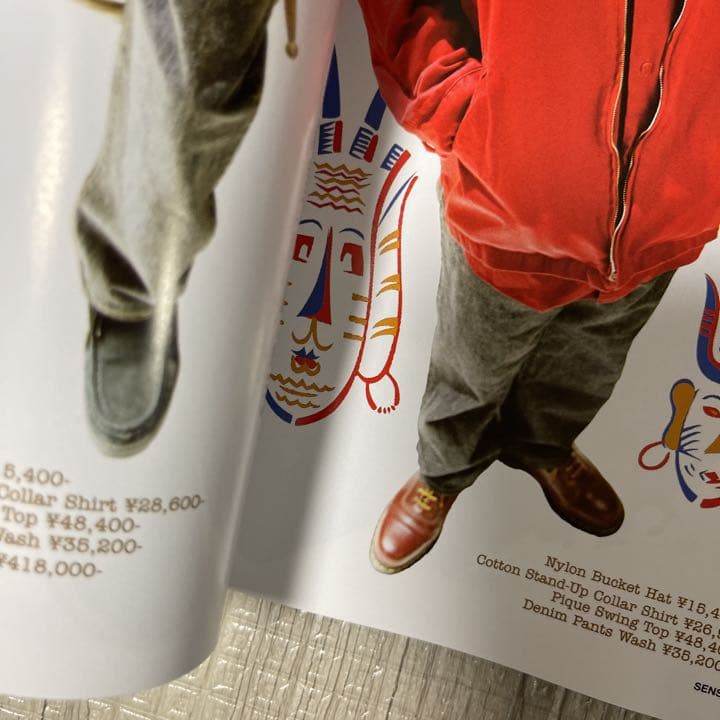 新刊！ SENSEセンス 2021年9月号 TENDERLOIN テンダーロイン