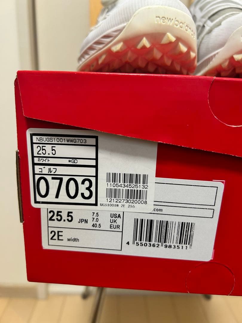 ニューバランス ゴルフ25.5 FuelCell 1001v4 SL BOA