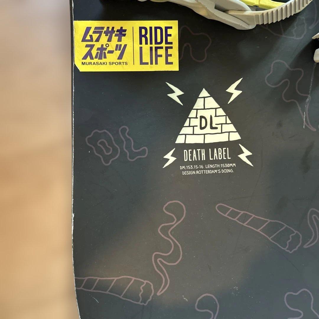 スノーボード ビンディング　DEATH LABEL FLUX