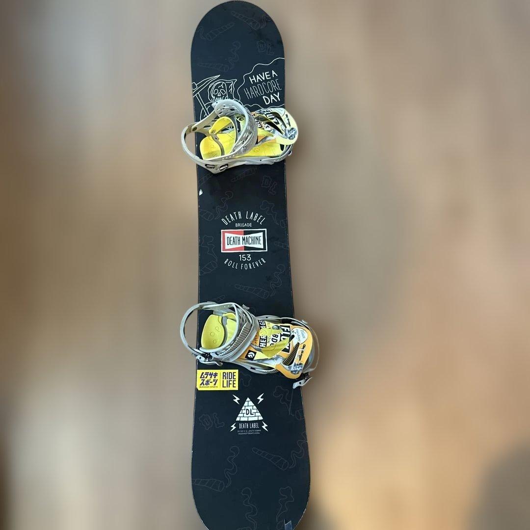 スノーボード ビンディング　DEATH LABEL FLUX