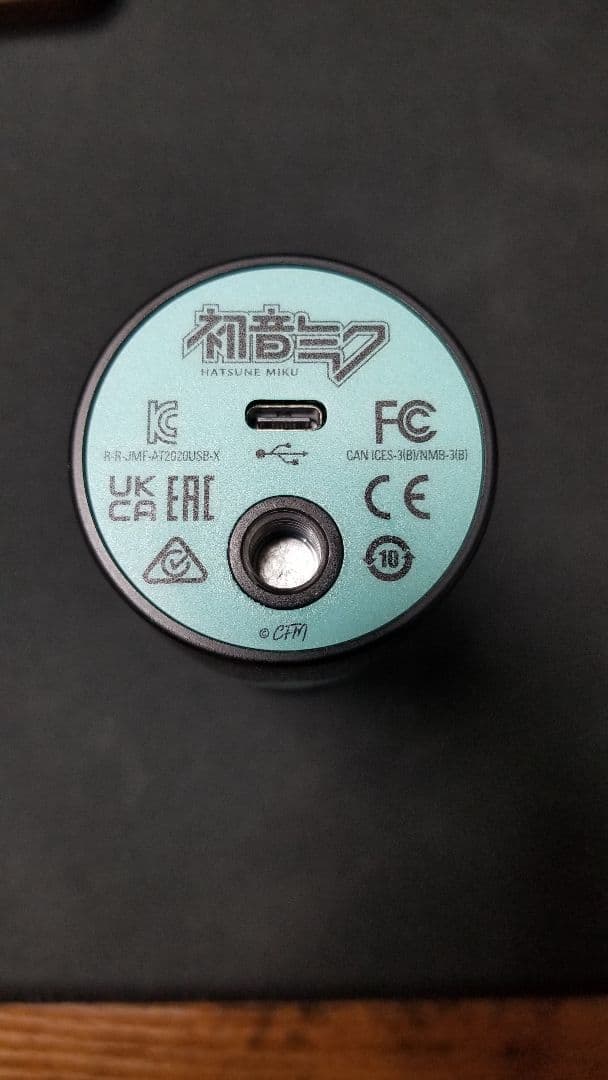 at2020 初音ミク ポップガード オーディオテクニカ