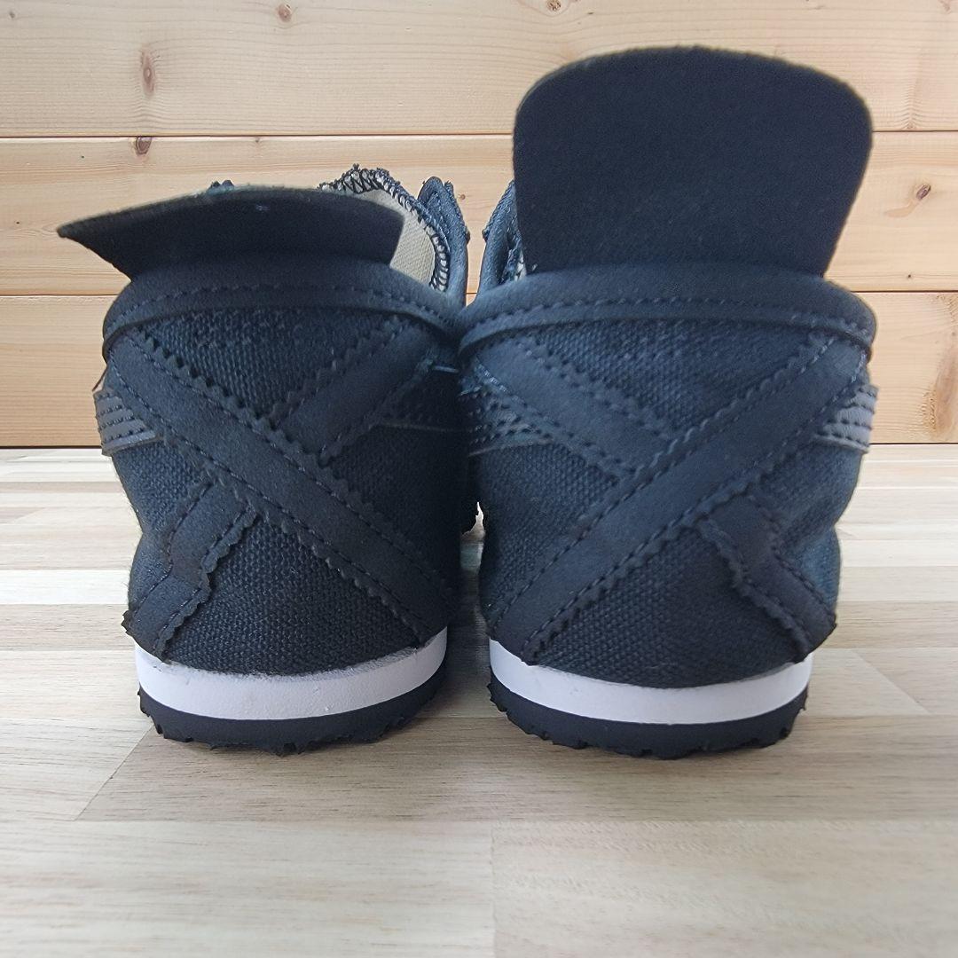 オニツカタイガー メキシコ66 スリッポン ブラック 23.5cm