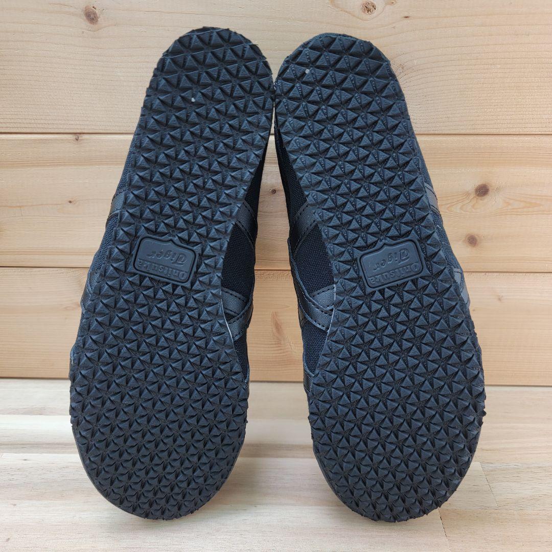 オニツカタイガー メキシコ66 スリッポン ブラック 23.5cm