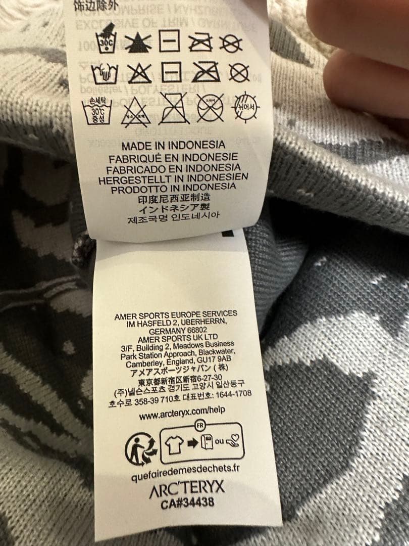 2025AWカラー アークテリクス グロットトーク