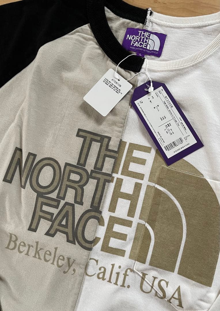 【新品未使用】THE NORTH FACE パープルレーベル ロゴロンT