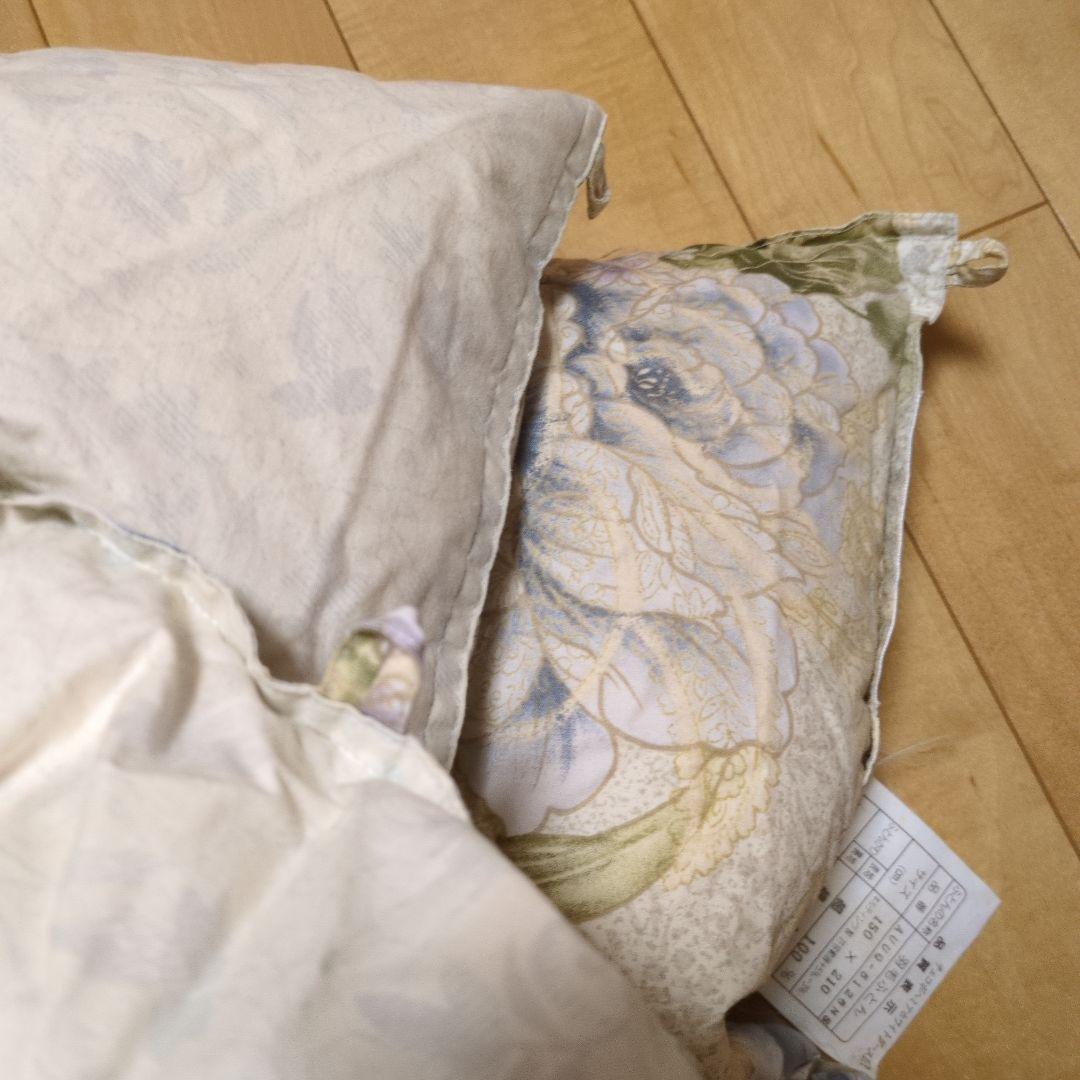 Bridgestone羽毛（ダウン95％フェザー5％）掛け布団 シングル