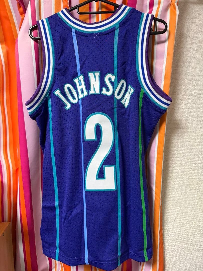 Mitchell & Ness CHARLOTTE JOHNSON ユニフォーム