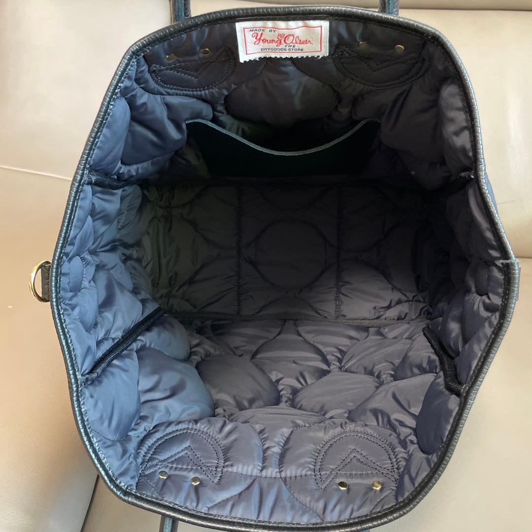 Young &Olsen キルティングトートバッグ ブラック【美品】
