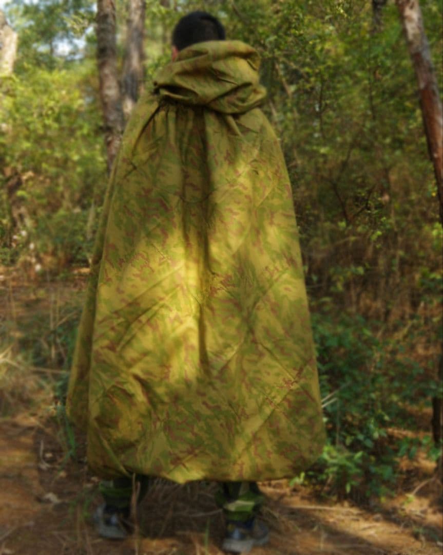 ロシア軍 ソ連軍 M69/81 VSR迷彩 ポンチョ タープ パラトカ